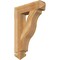 Ekena Millwork Funston Arts & Crafts Rough Sawn Bracket, Western Red Cedar, 4"W x 18"D x 26"H BKT04X18X26FST03RWR - alternate 1